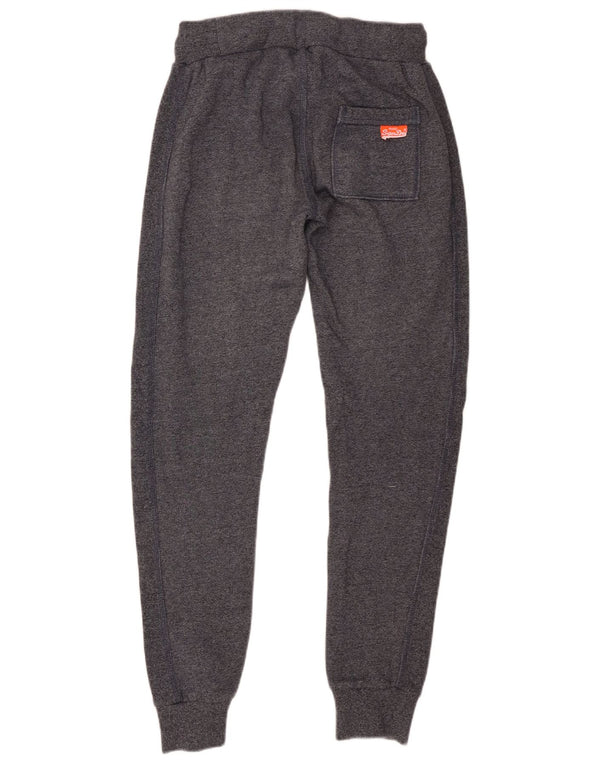 Superdry Damen Slim Fit Trainingshose Jogger UK 6 XS Marineblau