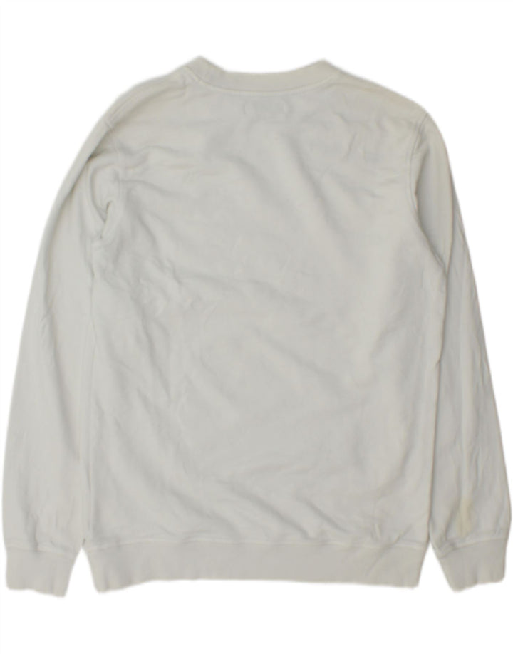 Calvin Klein Jeans Herren Graphic Regular Fit Sweatshirt Pullover Mittelweiß