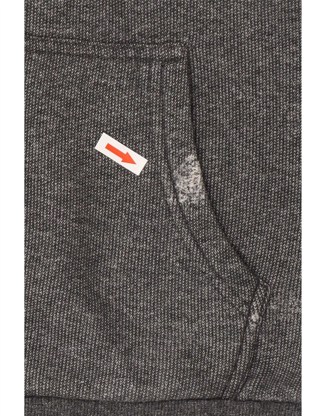Superdry Herren Kapuzenpullover XL aus grauer Baumwolle