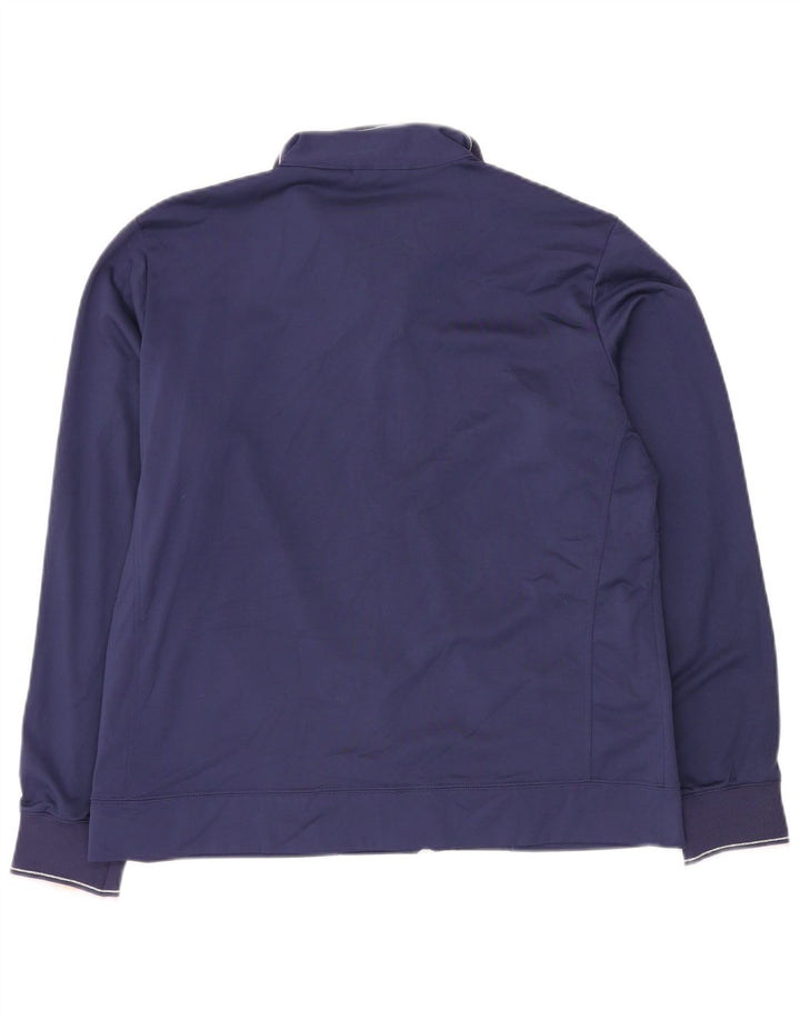 CHAMPION Easy Fit-Trainingsanzugoberteil für Damen, UK 18, XL, Marineblau, Polyester