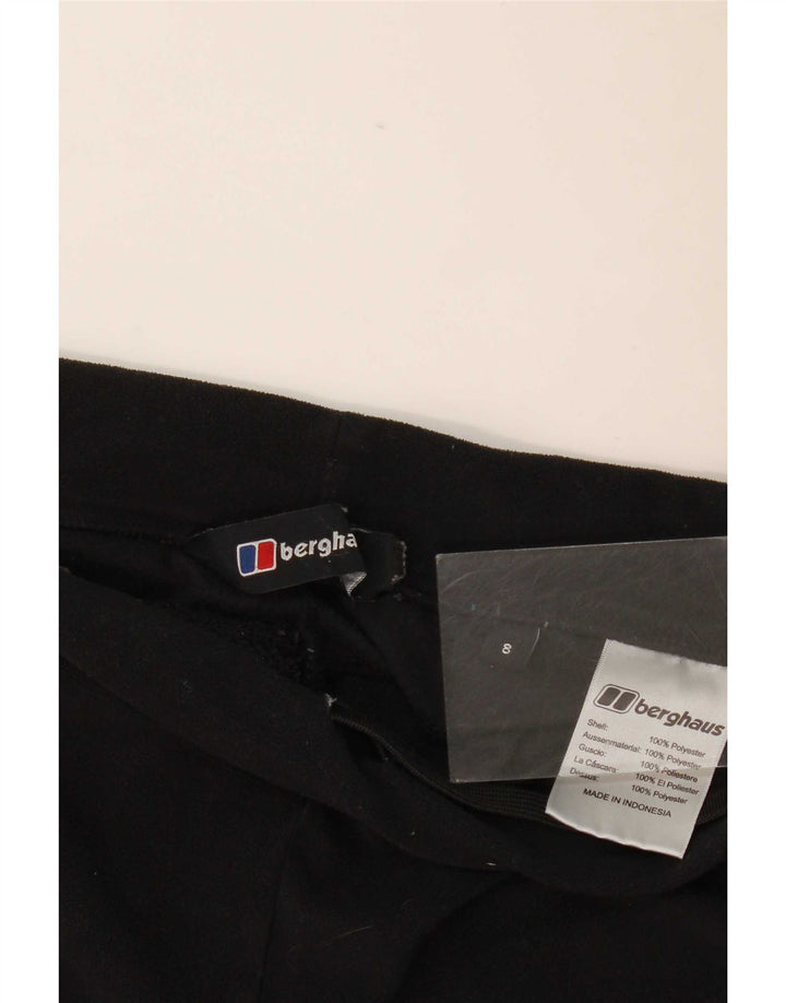 Berghaus Fleece-Trainingshose für Damen, Größe S, UK 8, Schwarz, Polyester