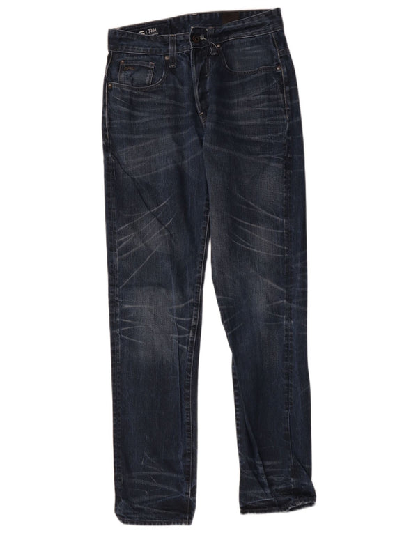 G-Star Damen 3301 Tapered Jeans W29 L34 Marineblau