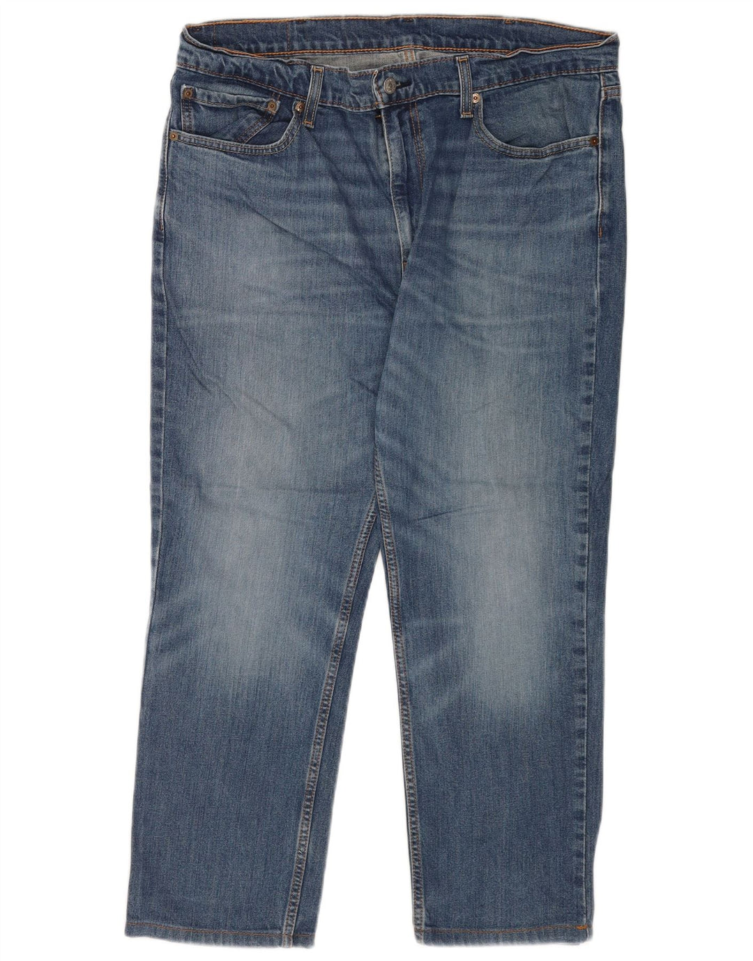 Levi's Herren 511 verkürzte Slim-Jeans, W38, L25, blaue Baumwolle