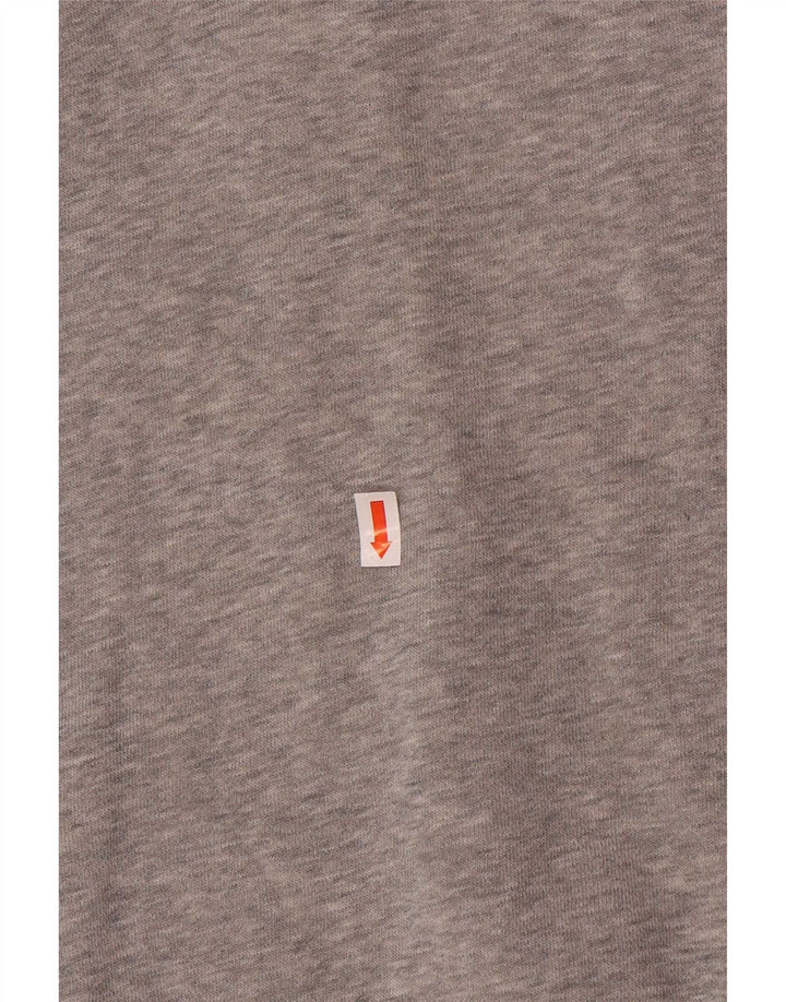 Nike ACG Herren-Sweatshirt-Pullover aus mittelgrauer Baumwolle