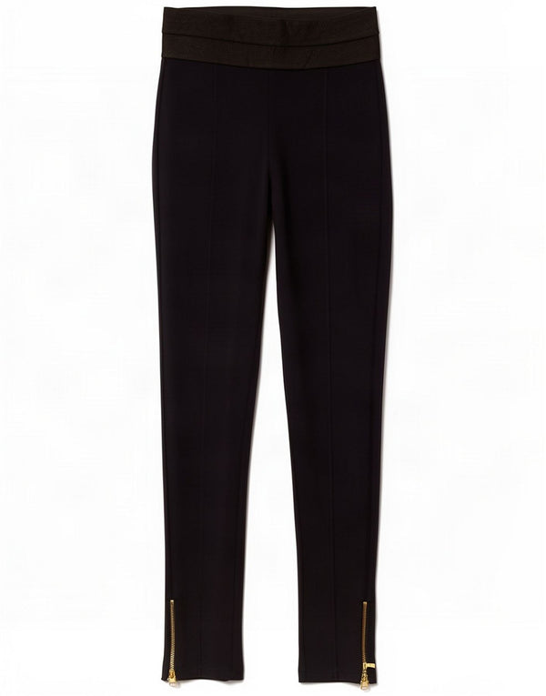 Zara Damen-Freizeithose, schmal, W26, L27, Marineblau