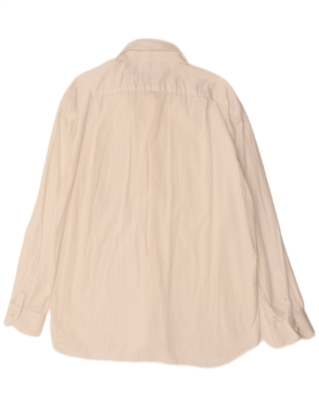 Roccobarocco Herrenhemd Größe 18 1/2 46 2XL Weiß