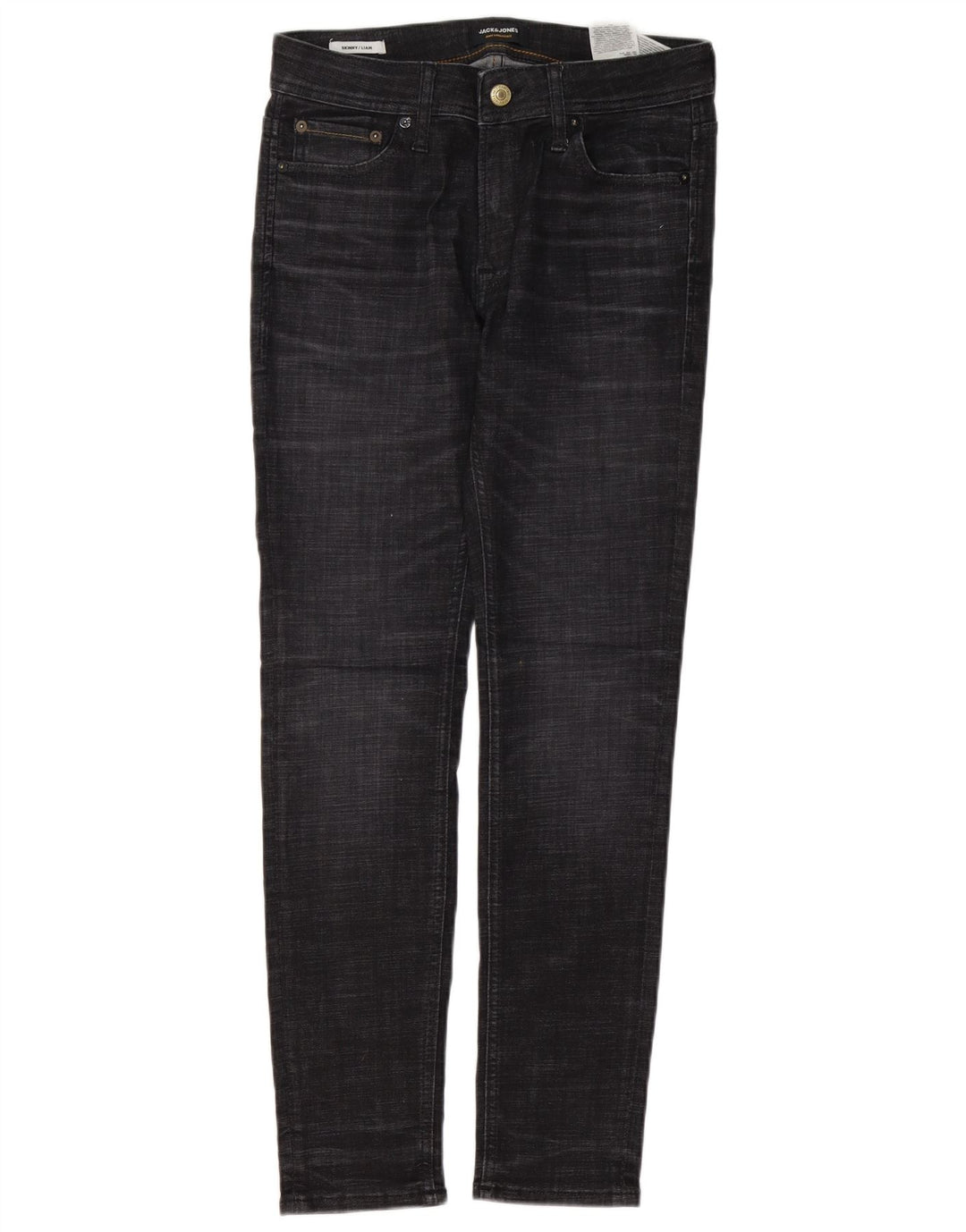 Jack & Jones Herren Liam Skinny Jeans W30 L30 Graue Baumwolle