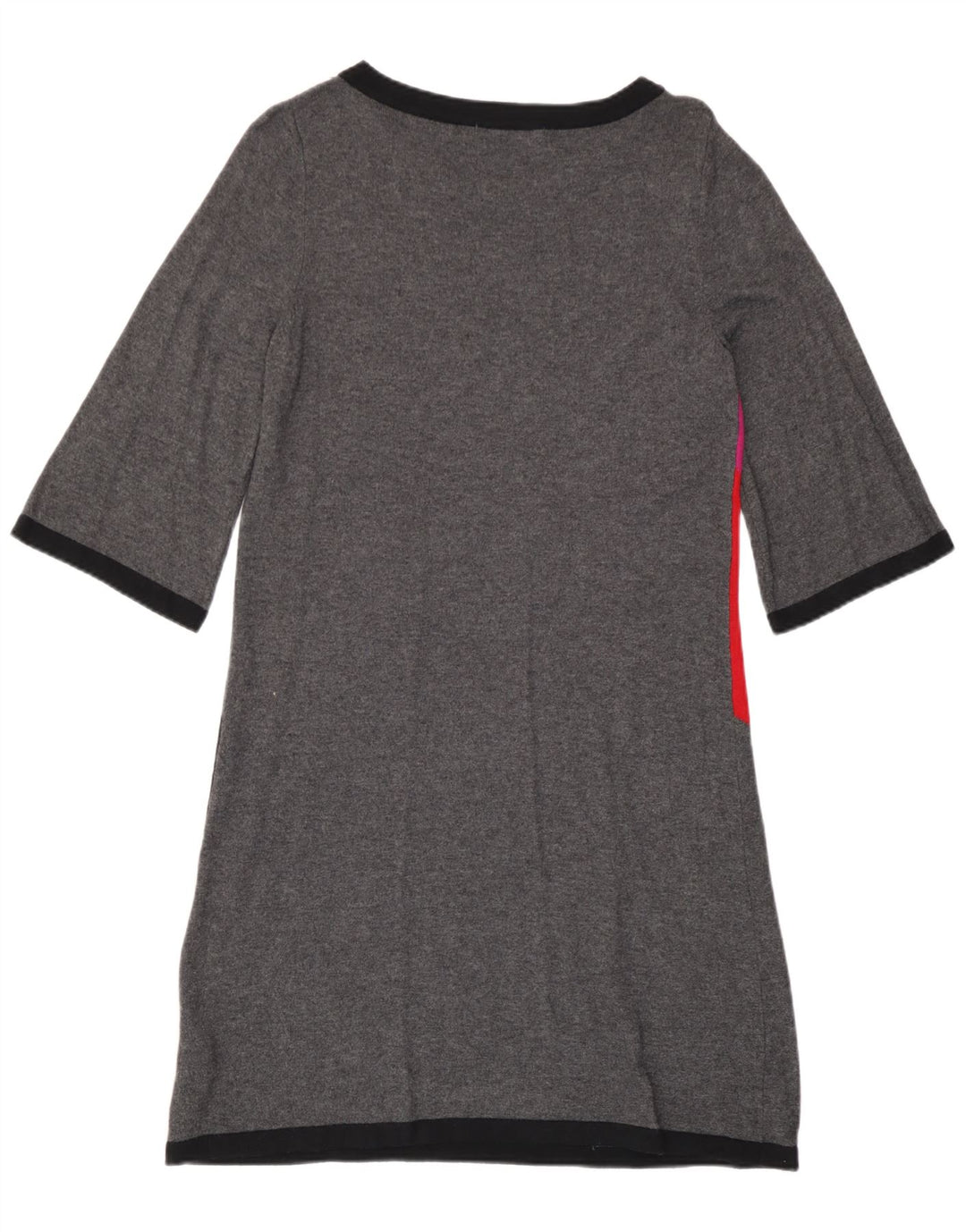 Marks & Spencer Damen Pulloverkleid UK 14 Mittelgrauer Farbblock