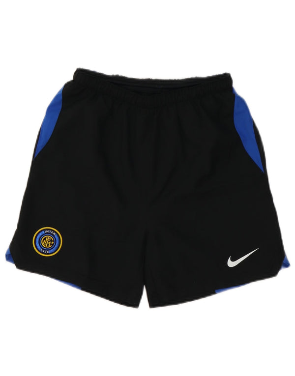Nike Inter Mailand Sportshorts für Jungen, 8–9 Jahre, Größe S, Schwarz, Farbblockdesign
