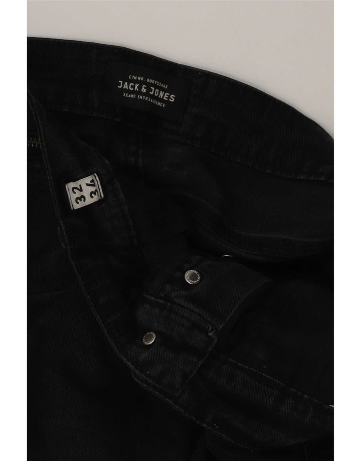 Jack & Jones Herren Slim Jeans W32 L34 Schwarz