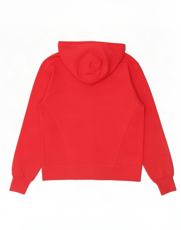 Champion Womens Heritage Classics Zip Hoodie Pullover UK 16 Large Pink