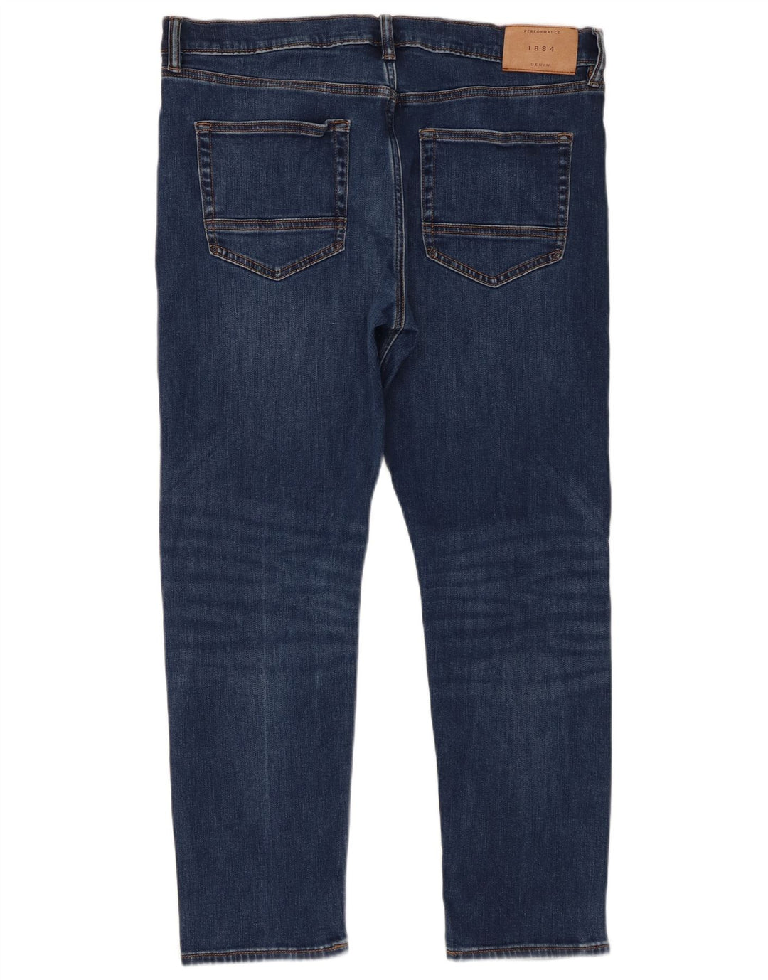 Marks & Spencer Herren Slim Jeans W36 L29 Blaue Baumwolle