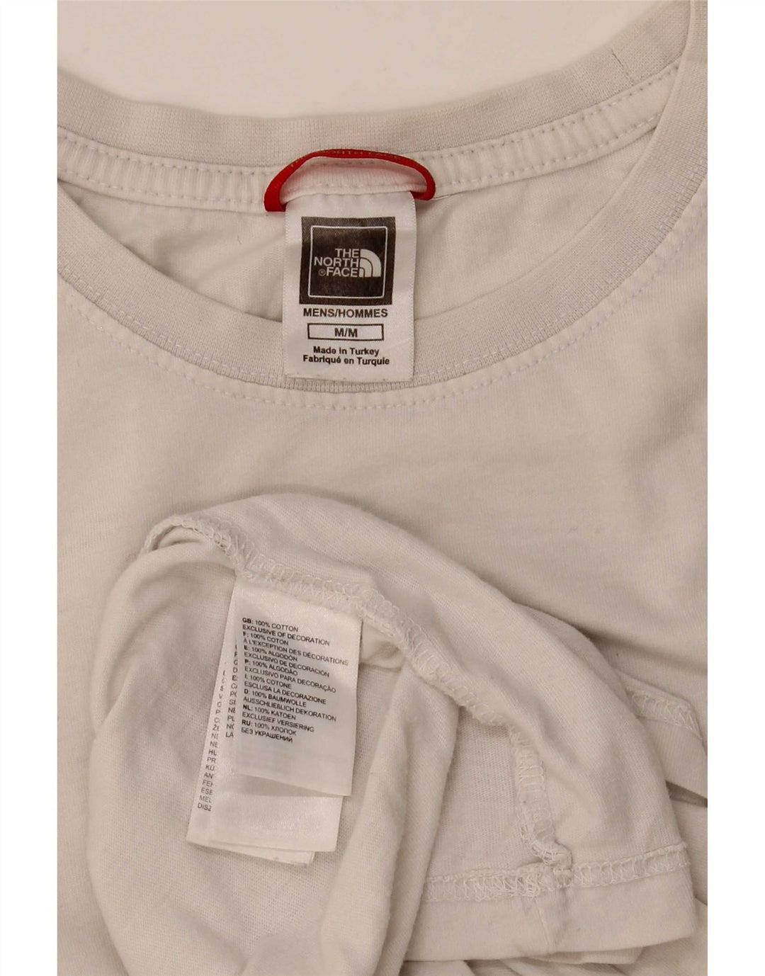 The North Face Herren-T-Shirt mit Grafik, mittelweiße Baumwolle