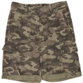 Marks & Spencer Damen-Cargoshorts mit hoher Taille, UK 12, Mittel W30, Khaki
