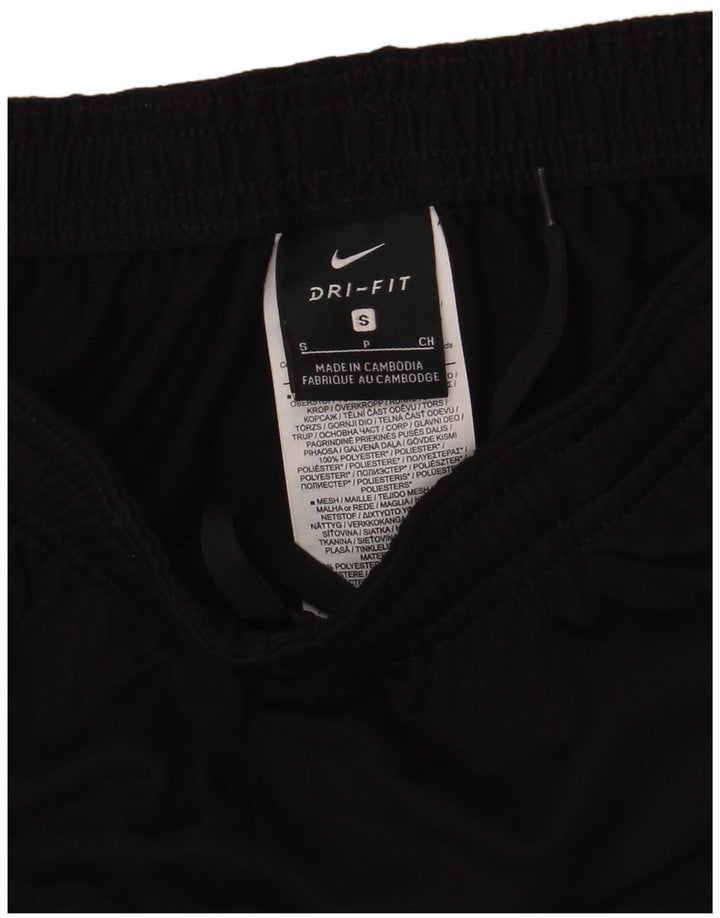 Nike Herren Dri Fit Trainingshose, Größe S, Schwarz, Colourblock-Polyester