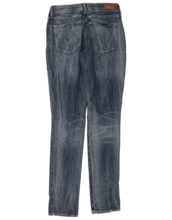 Levi's Damen Bold Curve Super Low Skinny Jeans W29 L34 Blaue Baumwolle