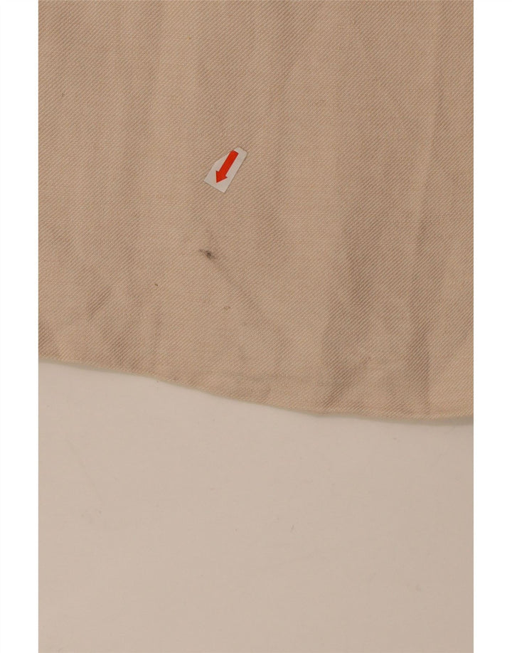Max Mara Damen-Caprihose mit weitem Bein, W28, L21, Beige