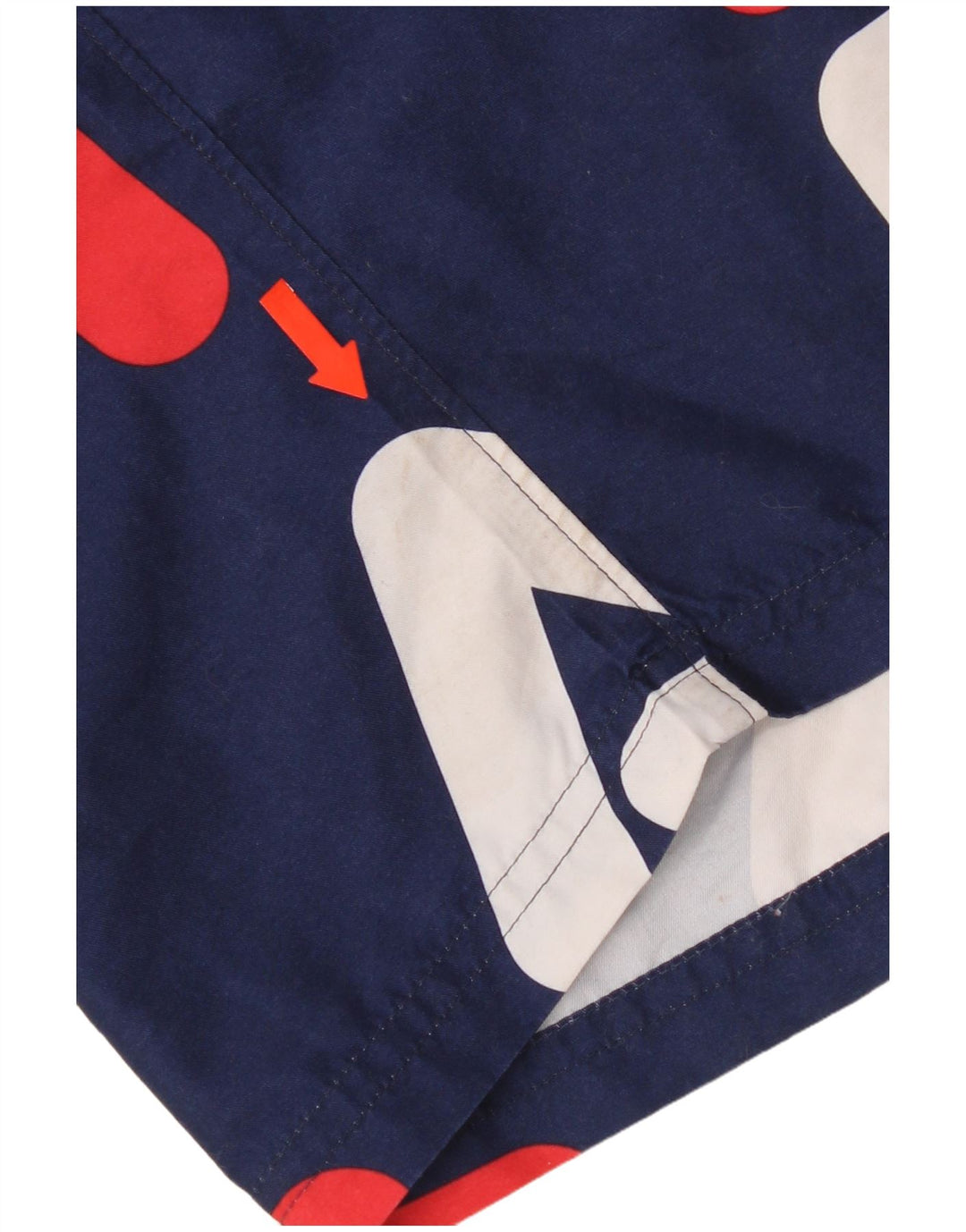 Fila Herren Grafik Badeshorts XL Marineblau Polyester