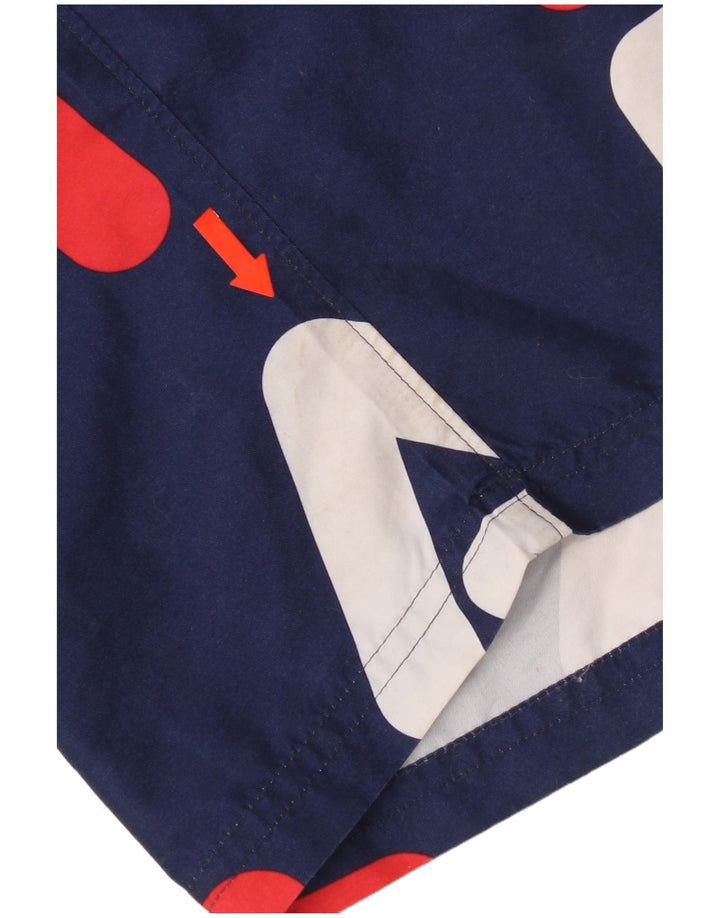 Fila Herren Grafik Badeshorts XL Marineblau Polyester