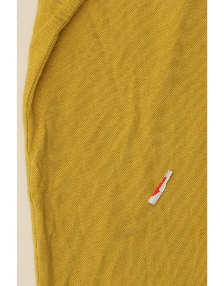 Lotto Herren Poloshirt Mittelgelb gestreift