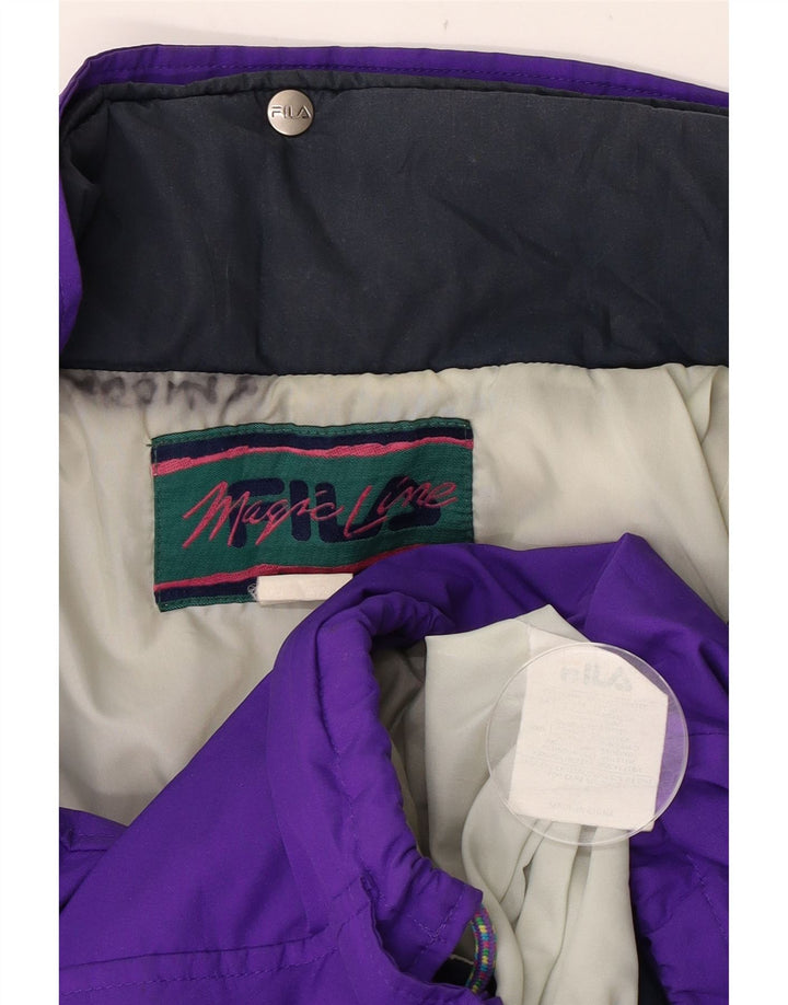 FILA Herren Skijacke 2XL Lila Baumwolle