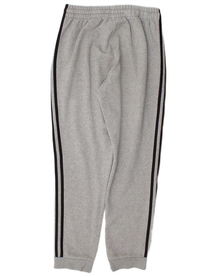 Adidas Herren-Trainingshose, Jogginghose, mittelgrau gefleckte Baumwolle