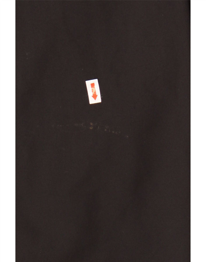 IZOD Herren gerade Chinohose W36 L30 Schwarz Polyester