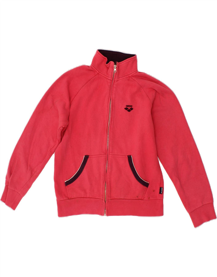 ARENA Womens Tracksuit Top Jacket UK 6 XS Pink Vintage Arena and Second-Hand Arena from Messina Hembry 