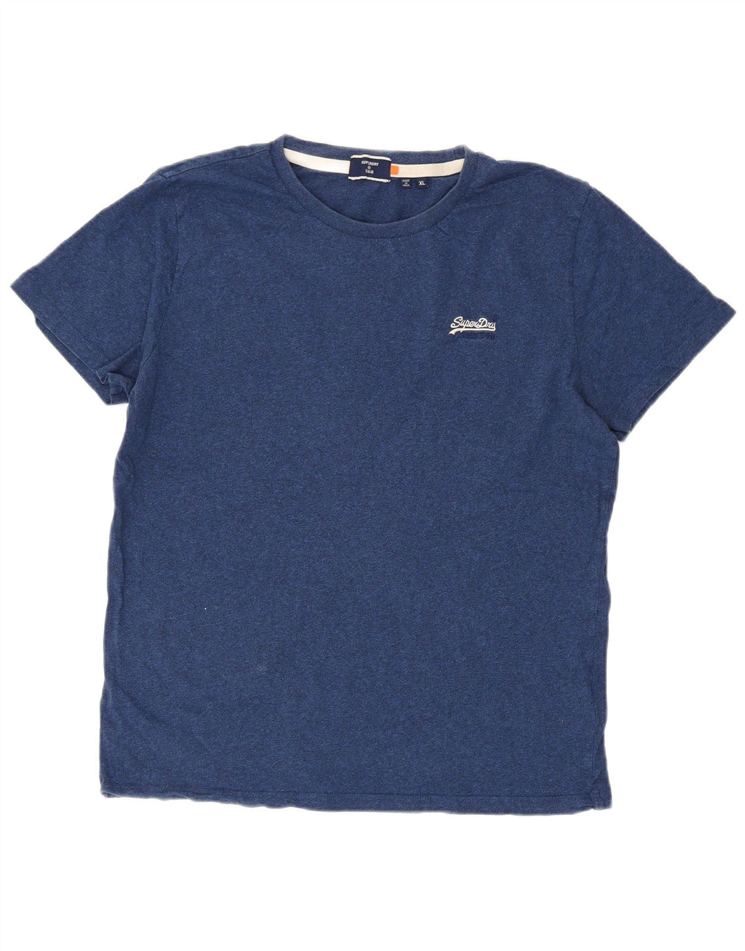 Superdry Herren T-Shirt Top XL Marineblau Baumwolle