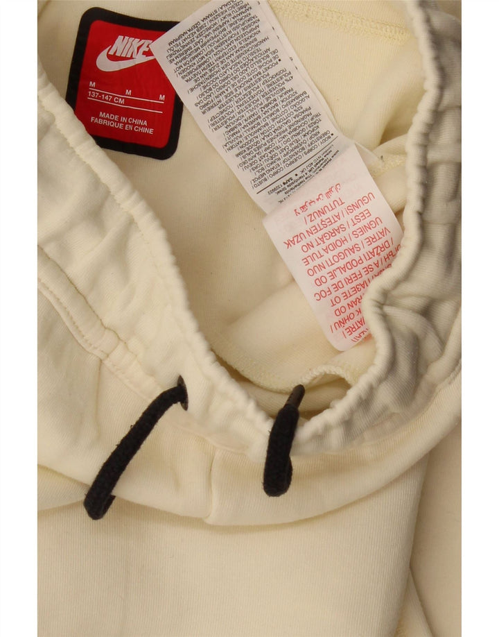 NIKE Jungen-Trainingshose, Jogginghose, 10–11 Jahre, mittelgroß, gebrochenes Weiß