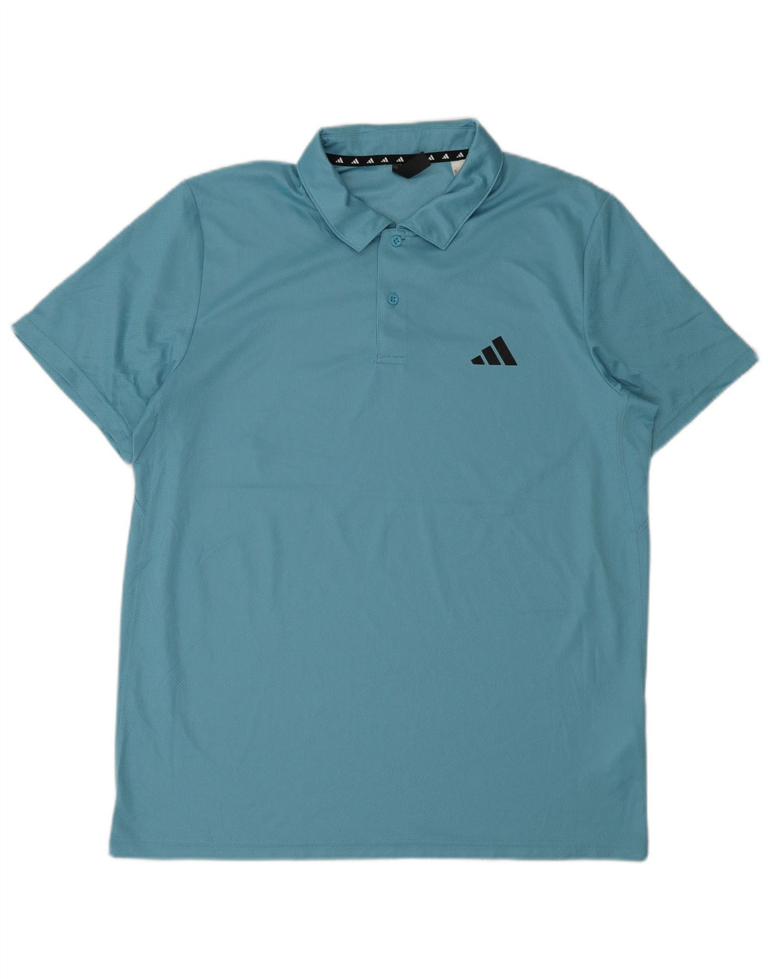 Adidas Herren Aeroready Poloshirt Mittelblaues Polyester