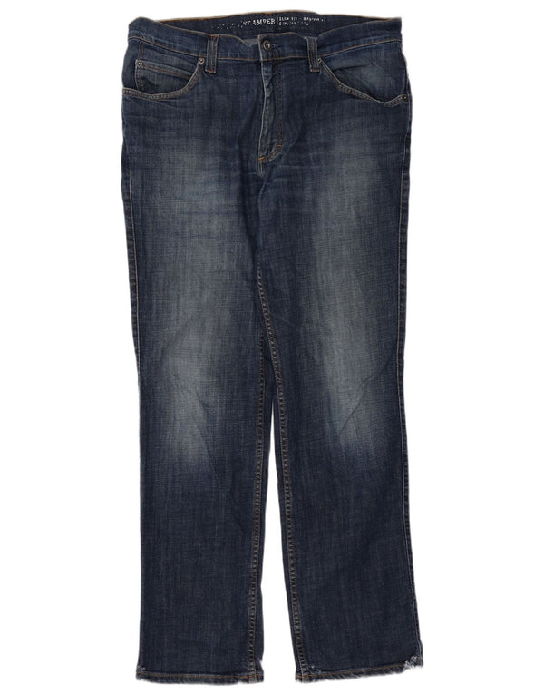 MUSTANG Herren Tramper Slim Jeans W36 L32 Marineblau