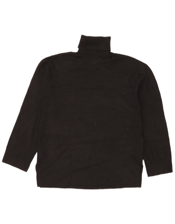 Marks & Spencer Damen-Pullover mit Rollkragen, Gr. 14, mittelschwarz