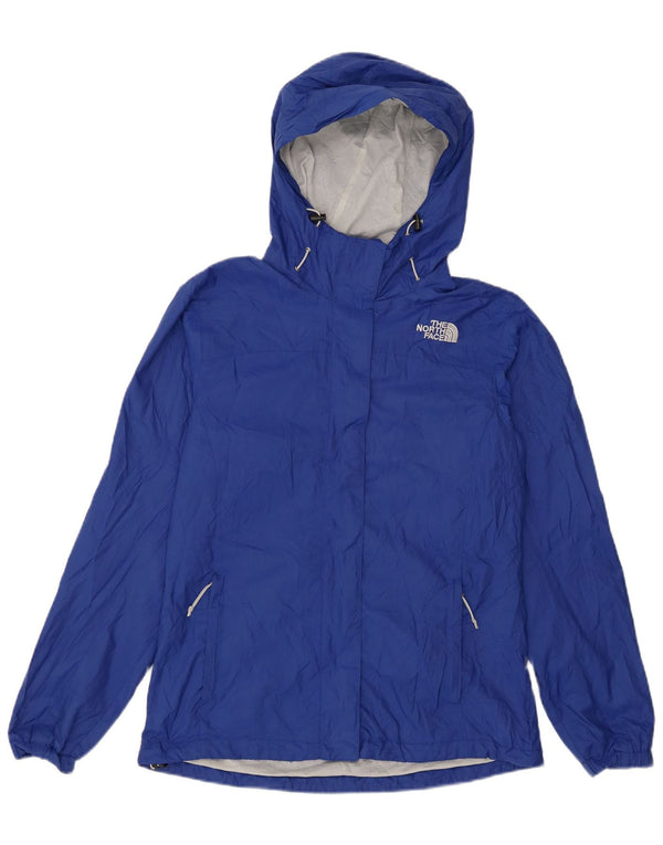 The North Face Damen-Regenjacke mit Kapuze, übergroß, Gr. 10, Blau