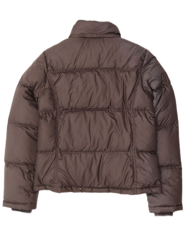 RALPH LAUREN Wattierte Damenjacke UK 14 Large Schwarz Polyester