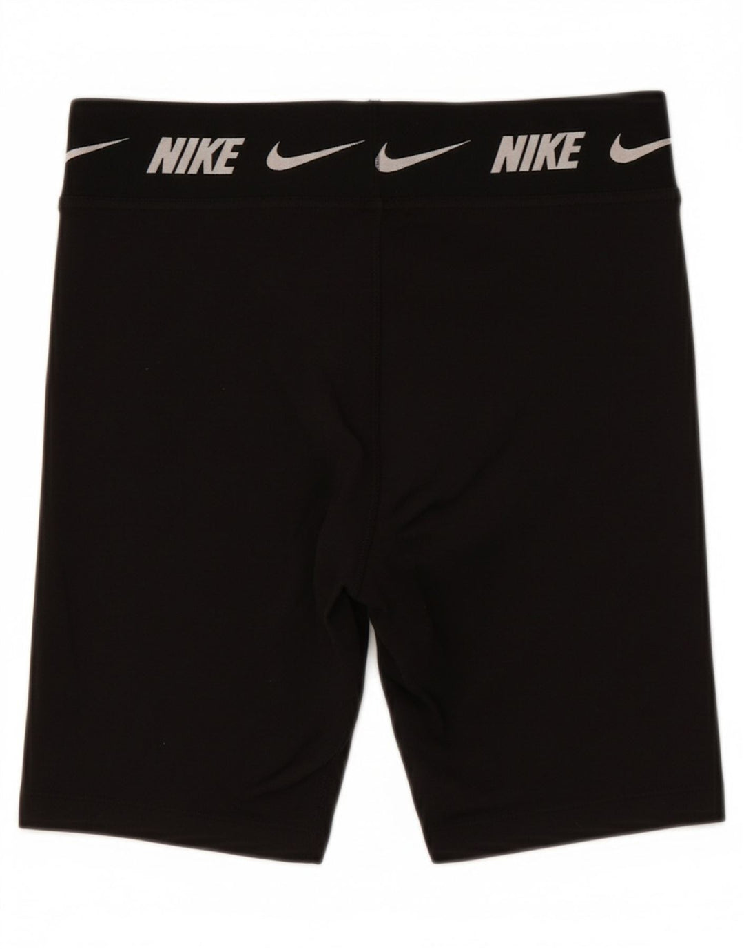 NIKE Womens Graphic Sport Shorts UK 10 Small  Black