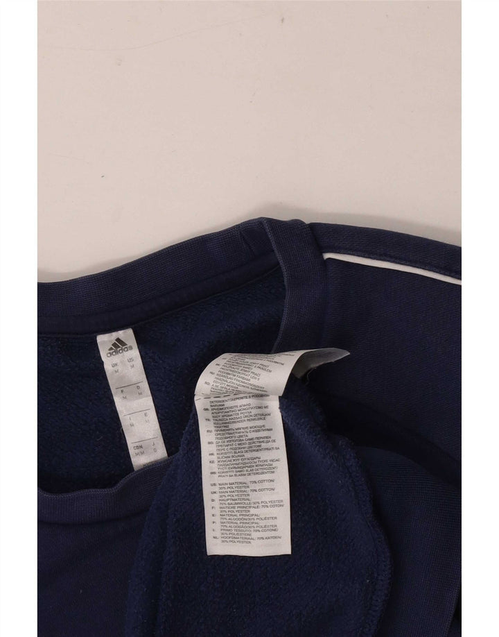 Adidas Herren Sweatshirt Pullover Medium Marineblau Baumwolle
