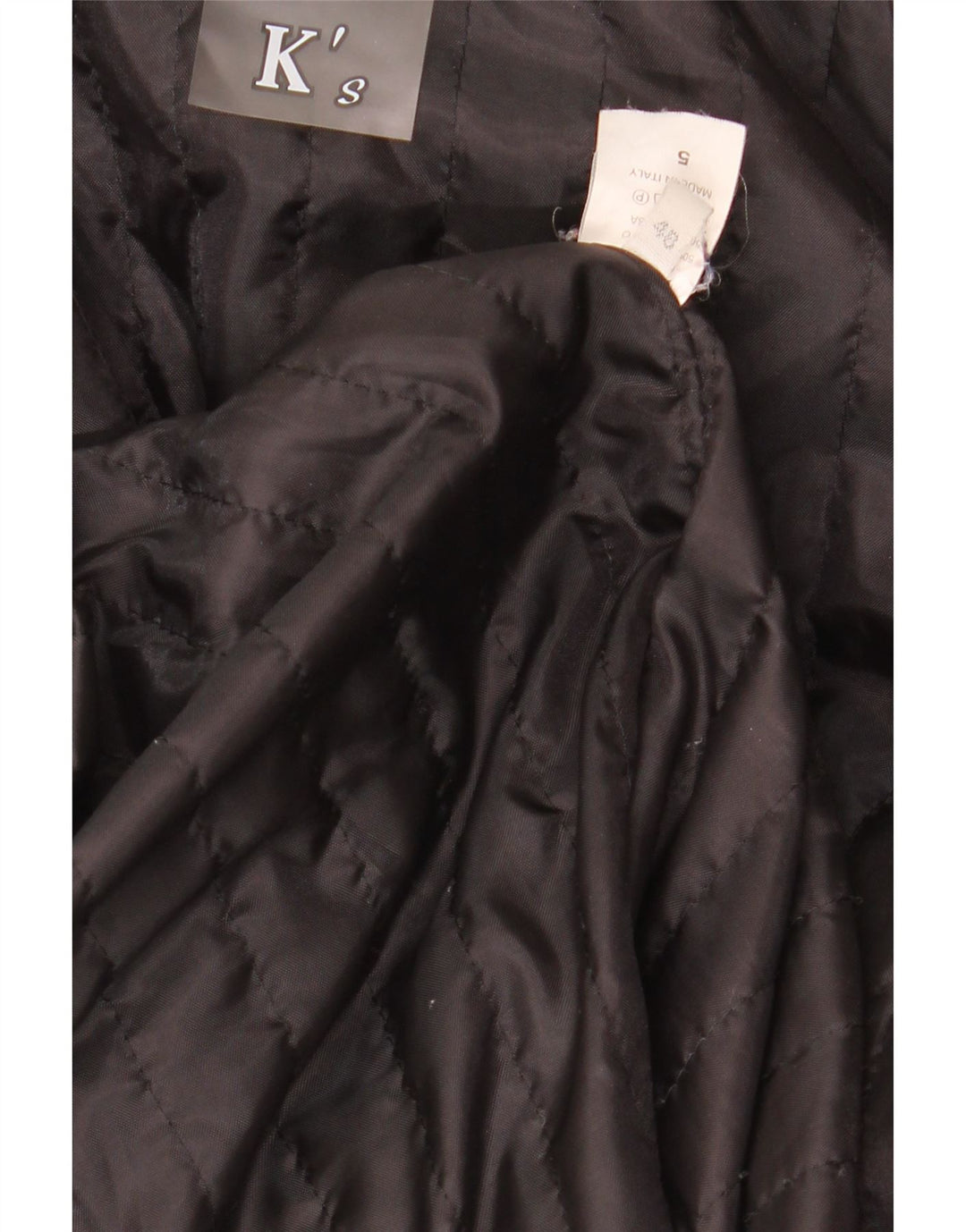 K'S Damen Lederjacke IT 48 XL Schwarz