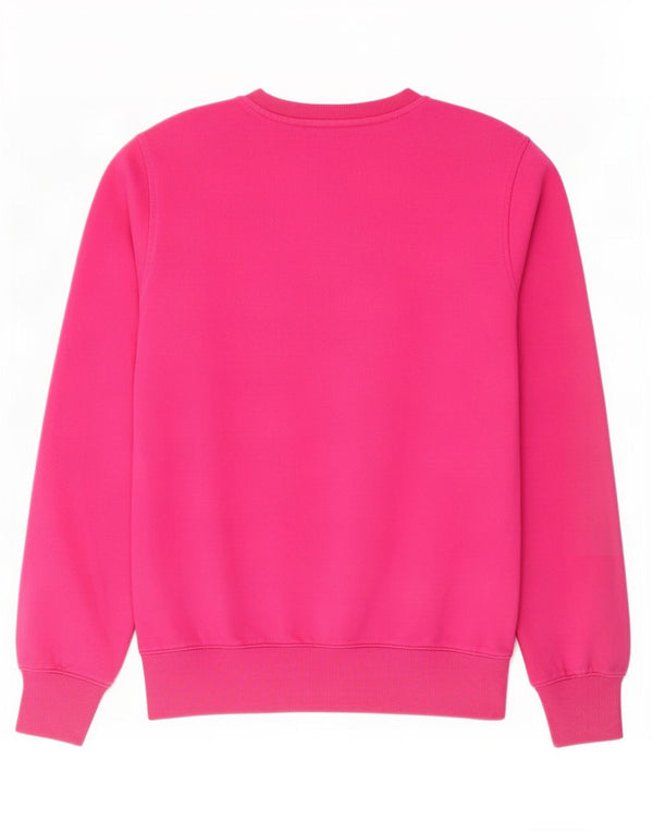 Superdry Herren-Sweatshirt-Pullover, große rosa Baumwolle