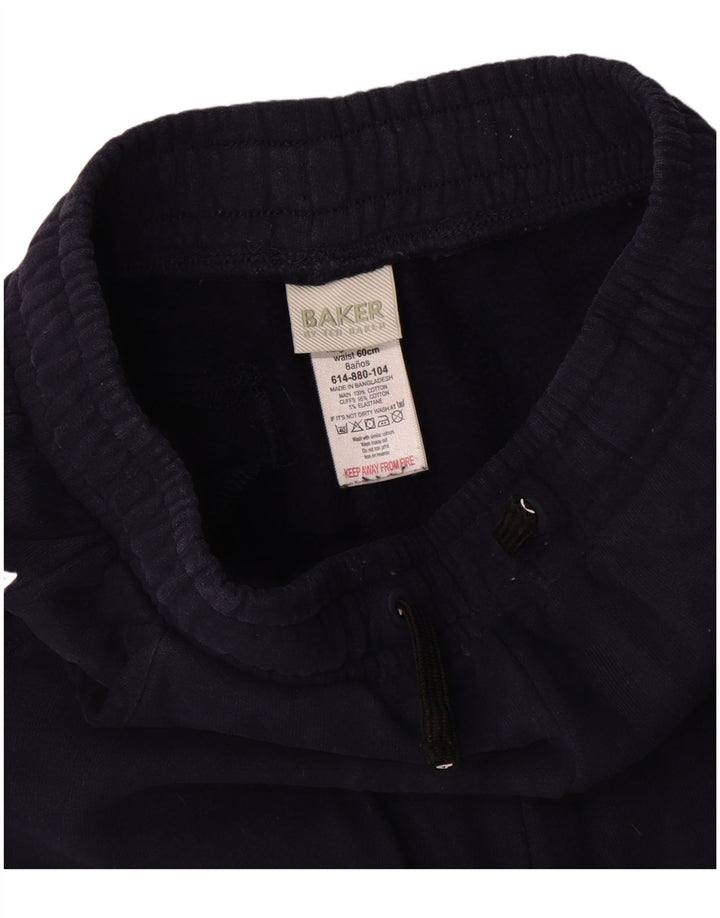 Ted Baker Jungen-Trainingsanzug mit grafischer Hose und Jogger, 7–8 Jahre, Marineblau