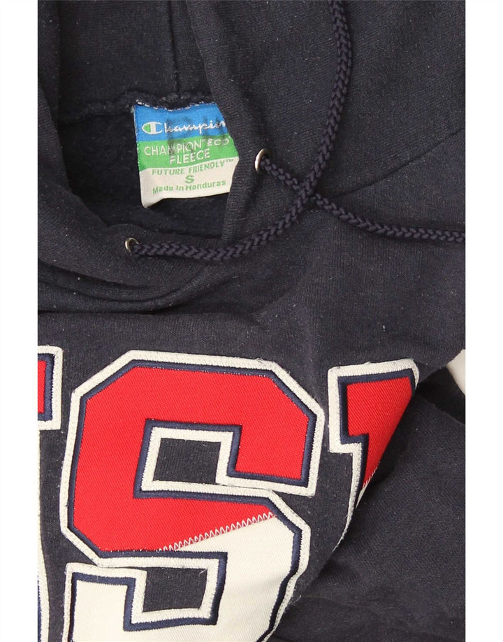 Champion Herren-Kapuzenpullover mit Grafik, Größe S, Marineblau