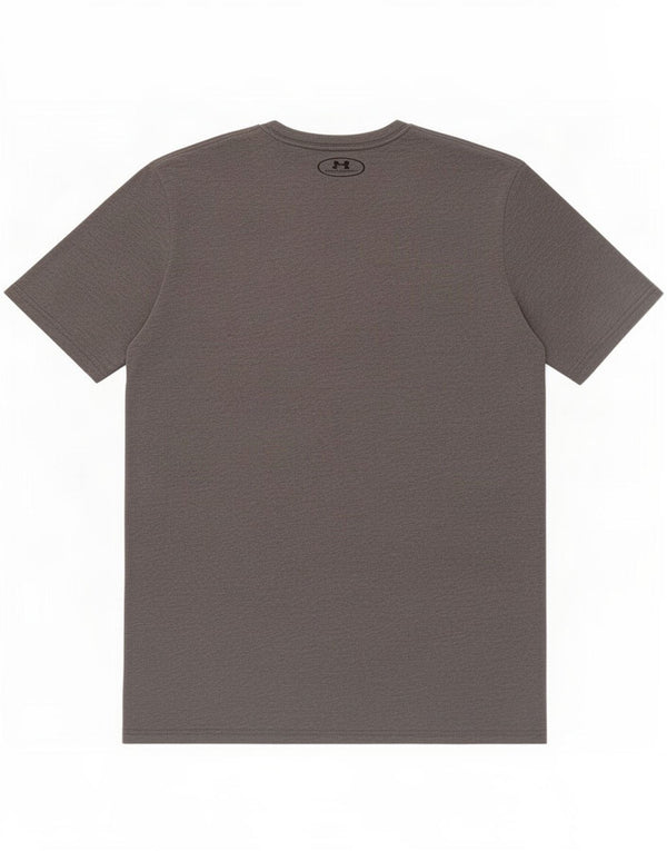 Under Armour Mens Heat Gear T-Shirt Top Medium Grey Flecked Cotton