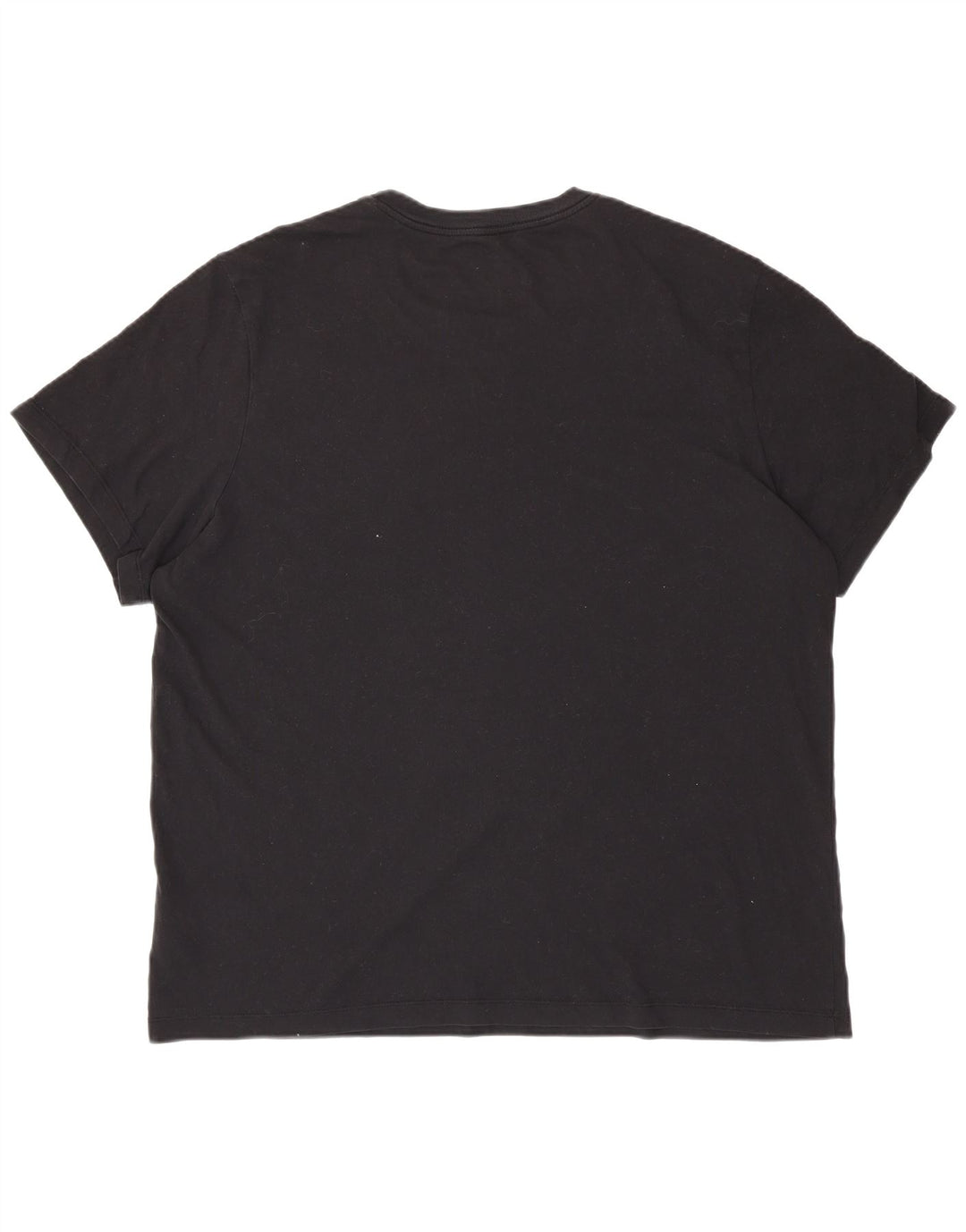 NIKE Herren Dri Fit T-Shirt Top 2XL Schwarz Baumwolle