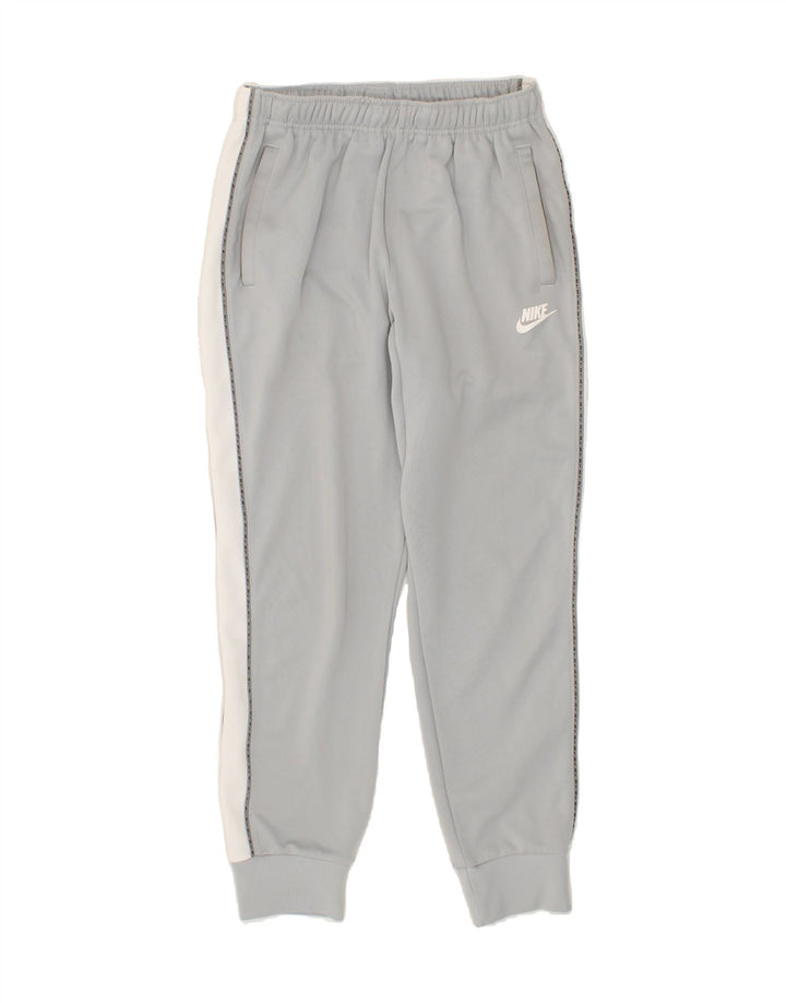 NIKE Herren-Trainingshose, Jogginghose, klein, grau, Farbblock-Polyester