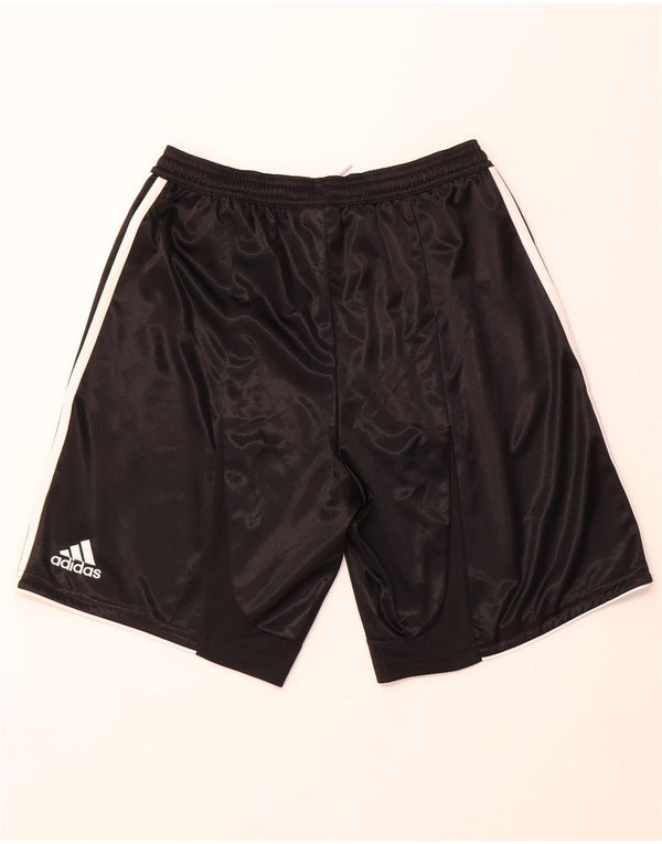 ADIDAS Jungen Deutscher Fußball Bund Sport Shorts 15-16 Jahre Schwarz