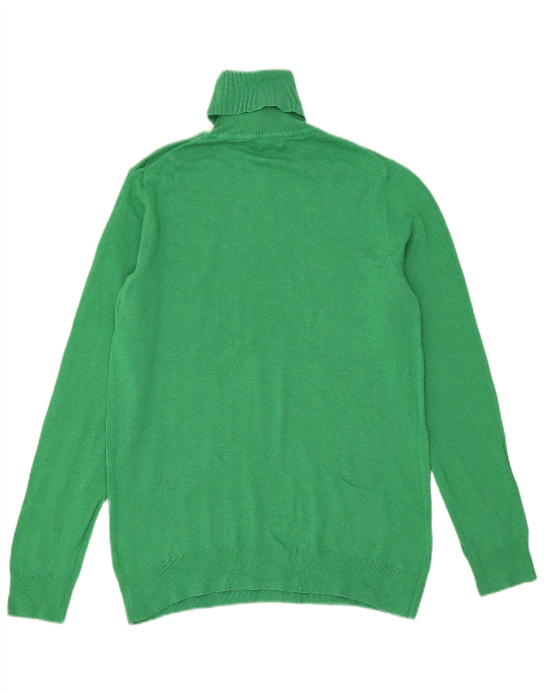 Gap Rollkragenpullover für Damen, Gr. 40, Größe L, Grün, Baumwolle