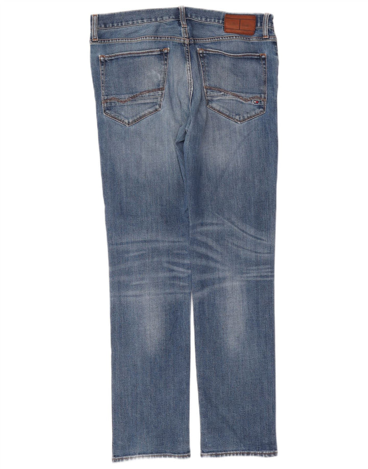 Tommy Hilfiger Herren Straight Jeans W34 L32 Blau