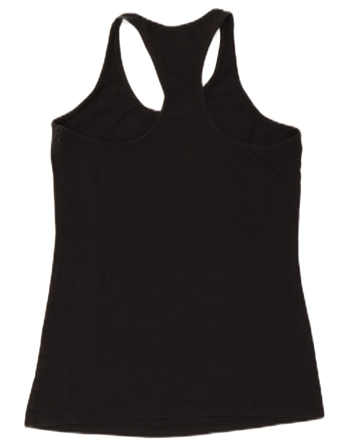 Adidas Damen Graphic Vest Top UK 8/10 Small Schwarz