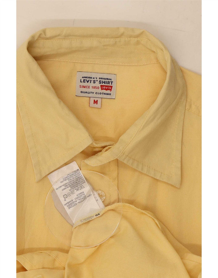 Levi's Herren Kurzarmhemd Mittelgelb