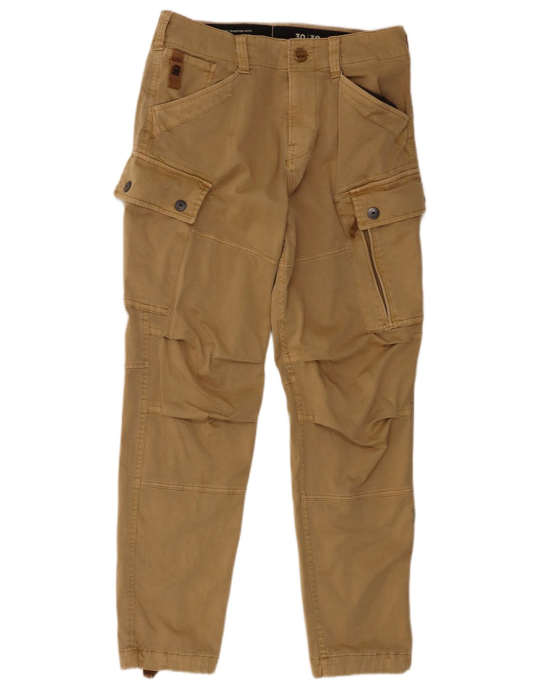 G-STAR Herren Classics Slim Cargohose W30 L30 Beige Baumwolle